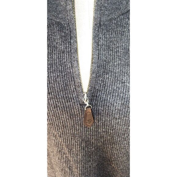 Tasso Elba Spa Men's Grey Long Sleeve Wool Blend Sweater Size L - Picture 7 of 7